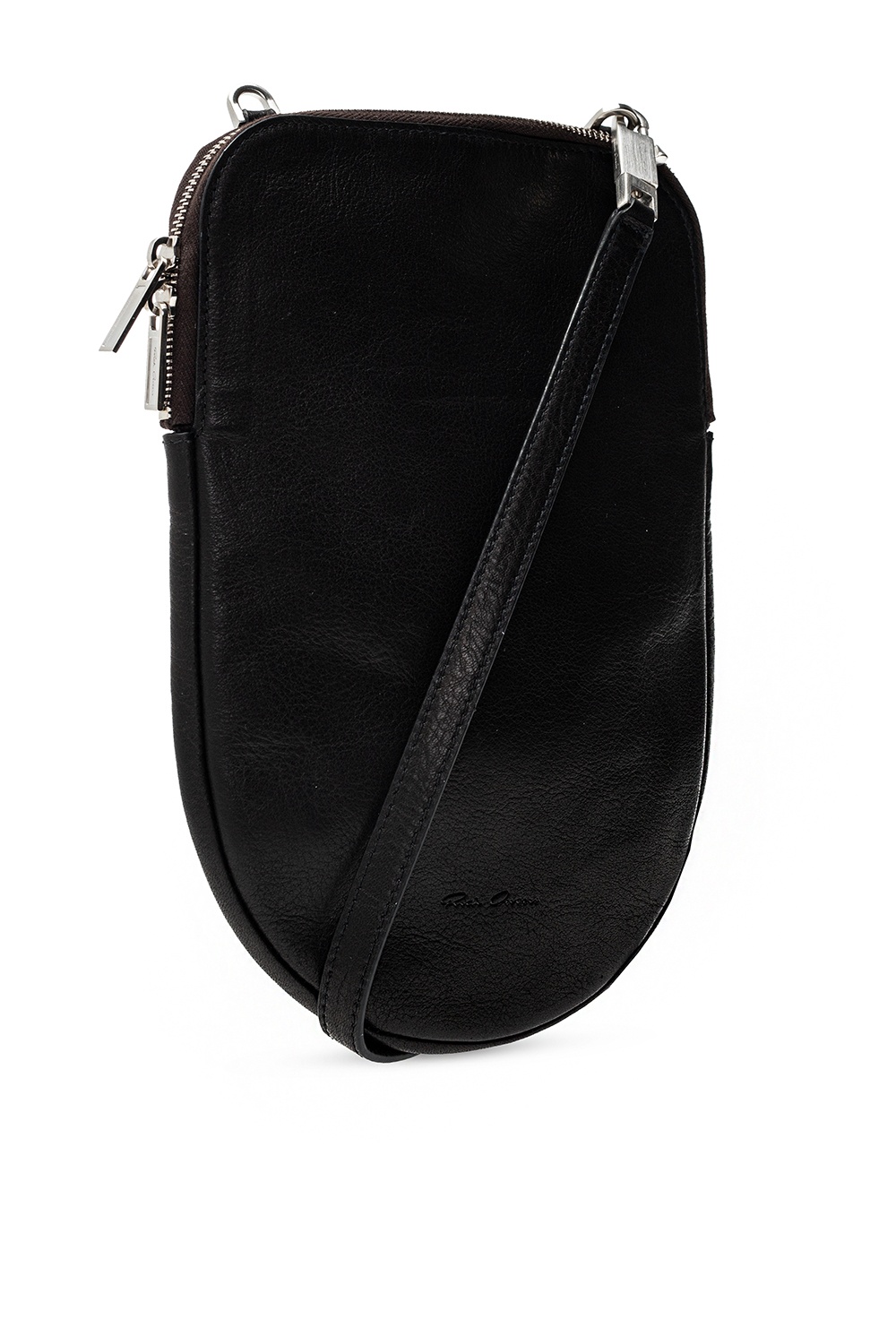 Rick Owens Leather shoulder bag | Men's Bags | Vitkac